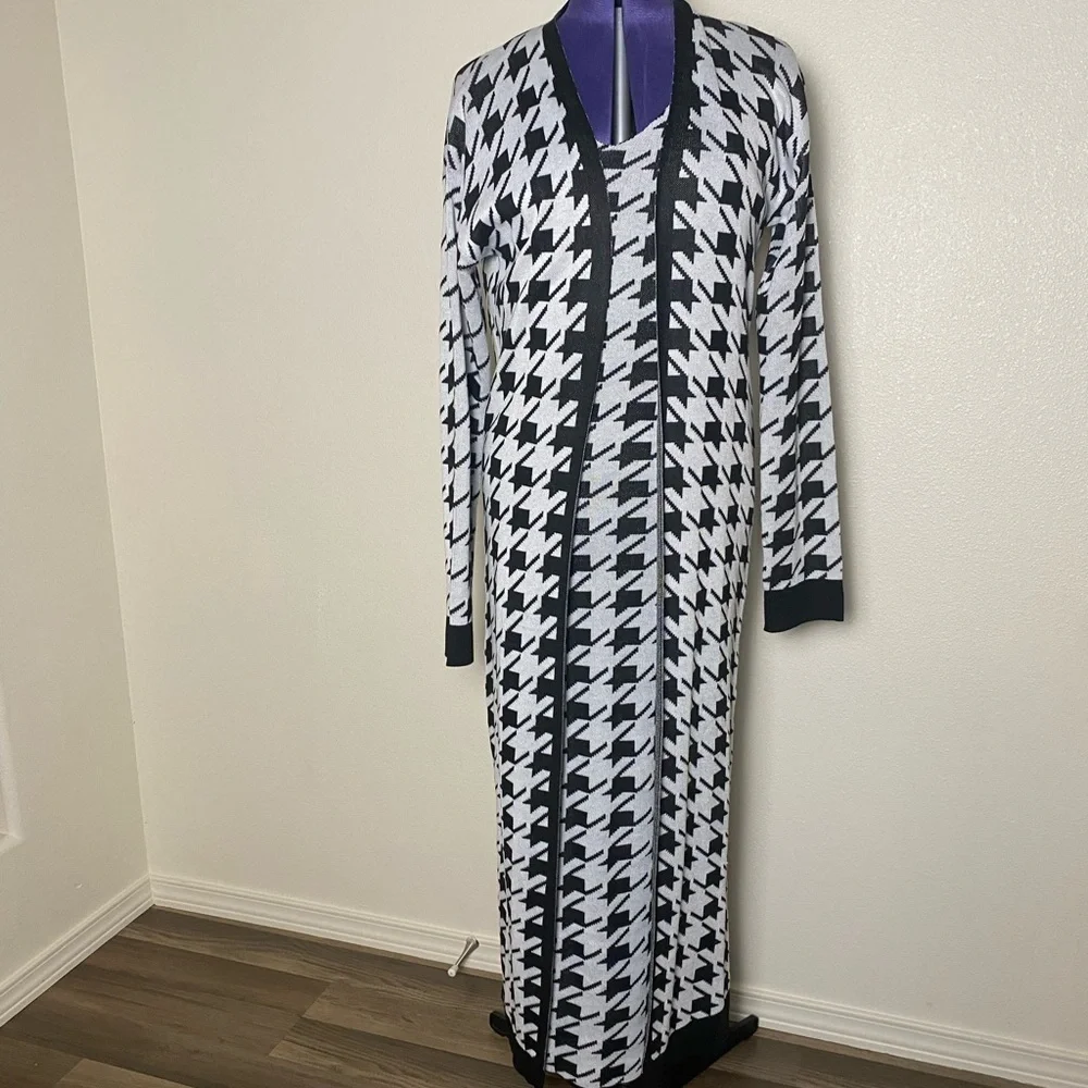 Sleeveless dress and cardigan set size L - Picture 7 of 7